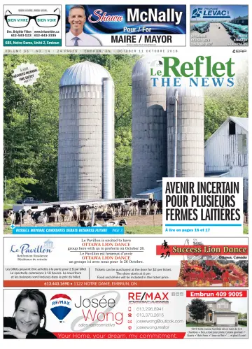 Le Reflet (The News) - 11 Oct 2018