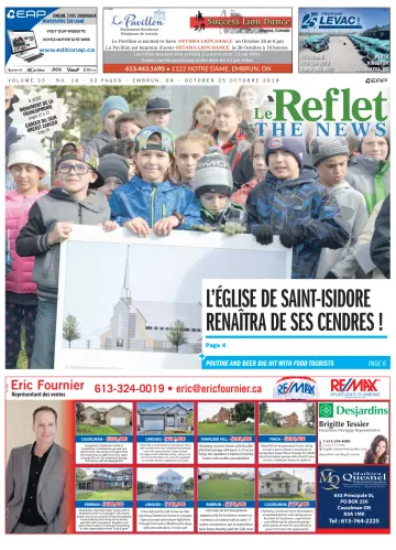 Le Reflet (The News) - 25 Oct 2018