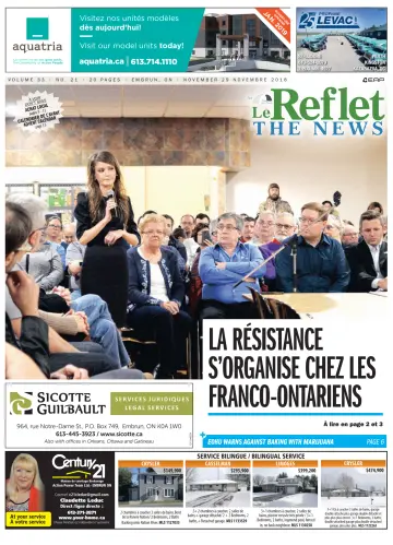 Le Reflet (The News) - 29 Nov 2018