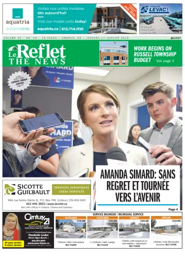 Le Reflet (The News) - 17 Jan 2019