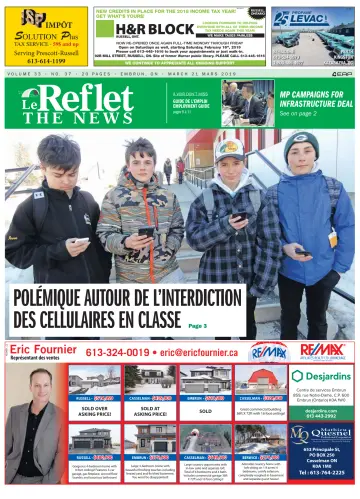 Le Reflet (The News) - 21 Mar 2019