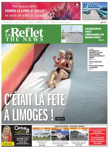 Le Reflet (The News) - 27 Jun 2019