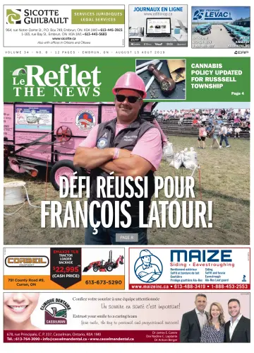 Le Reflet (The News) - 15 Aug 2019