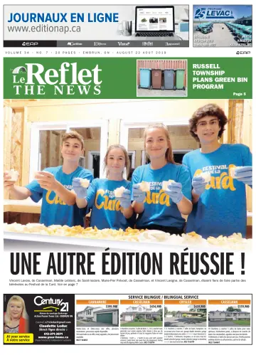 Le Reflet (The News) - 22 Aug 2019