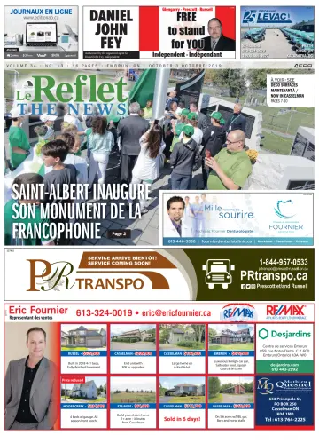 Le Reflet (The News) - 3 Oct 2019