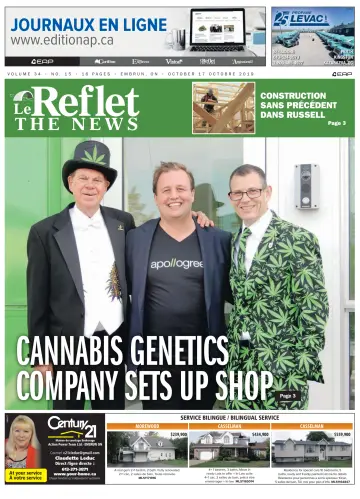 Le Reflet (The News) - 17 Oct 2019