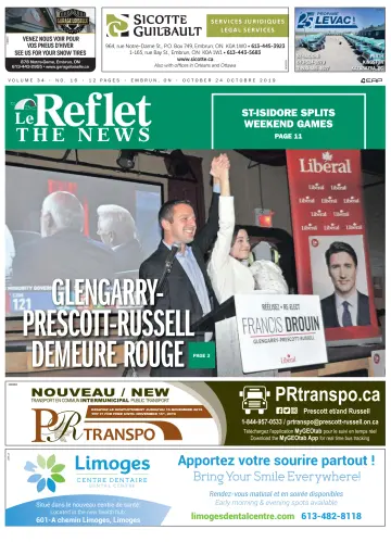 Le Reflet (The News) - 24 Oct 2019