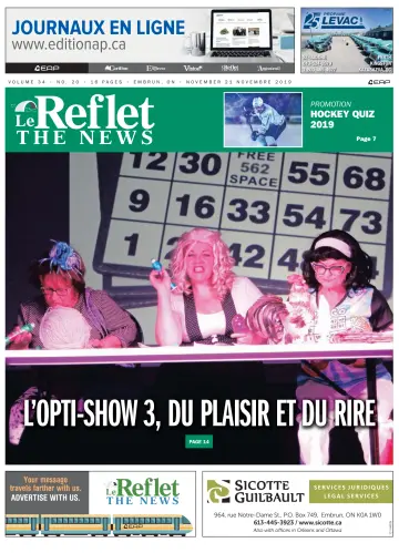 Le Reflet (The News) - 21 Nov 2019