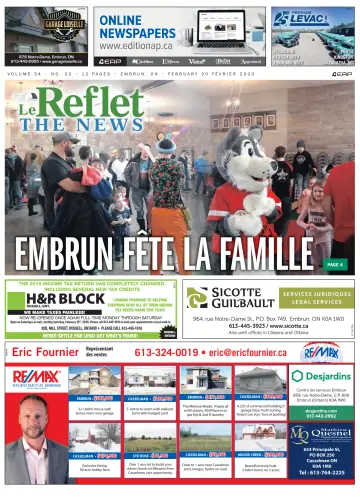 Le Reflet (The News) - 20 Feb 2020