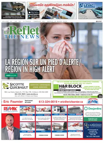 Le Reflet (The News) - 19 Mar 2020