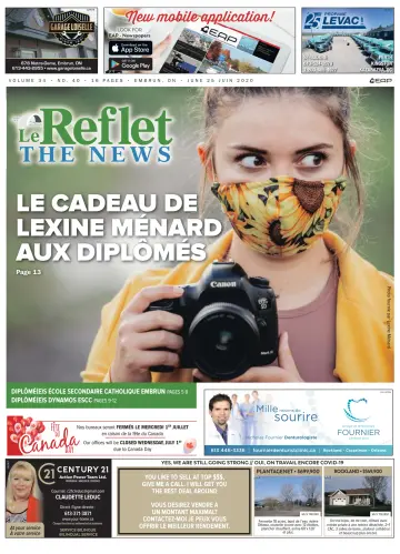 Le Reflet (The News) - 25 Jun 2020