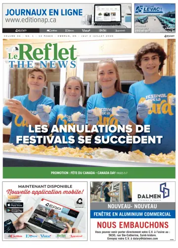 Le Reflet (The News) - 2 Jul 2020