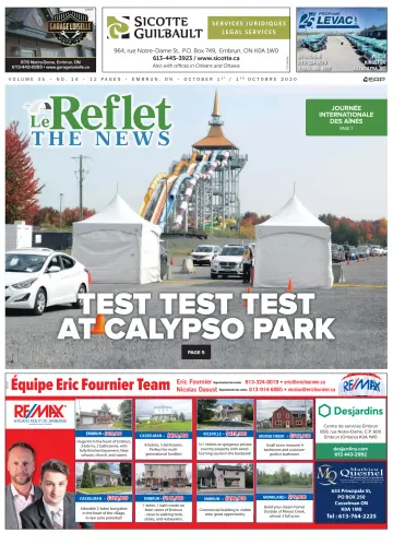 Le Reflet (The News) - 1 Oct 2020