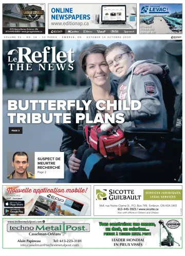 Le Reflet (The News) - 15 Oct 2020