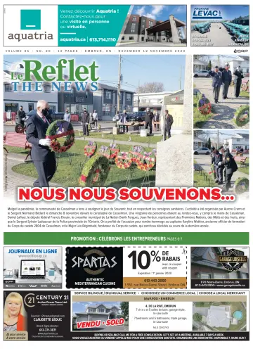 Le Reflet (The News) - 12 Nov 2020