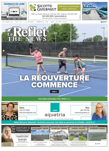 Le Reflet (The News) - 26 May 2021