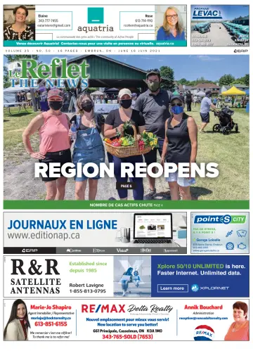 Le Reflet (The News) - 16 Jun 2021