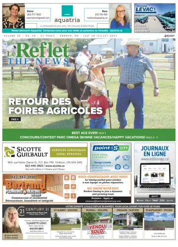 Le Reflet (The News) - 28 Jul 2021