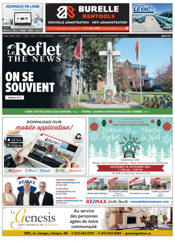 Le Reflet (The News) - 10 Nov 2021
