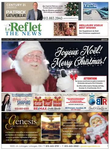 Le Reflet (The News) - 22 Dec 2021