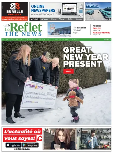 Le Reflet (The News) - 19 Jan 2022
