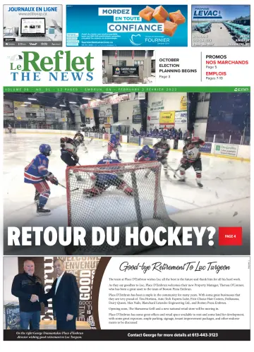Le Reflet (The News) - 2 Feb 2022