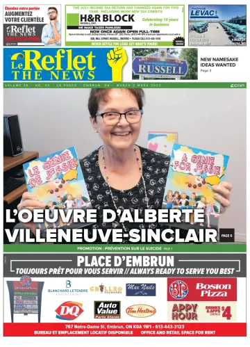 Le Reflet (The News) - 2 Mar 2022