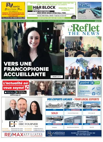 Le Reflet (The News) - 23 Mar 2022
