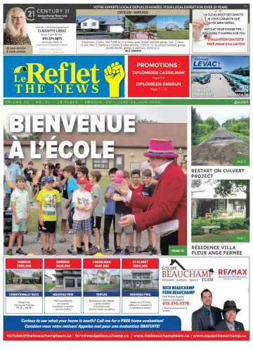 Le Reflet (The News) - 22 Jun 2022