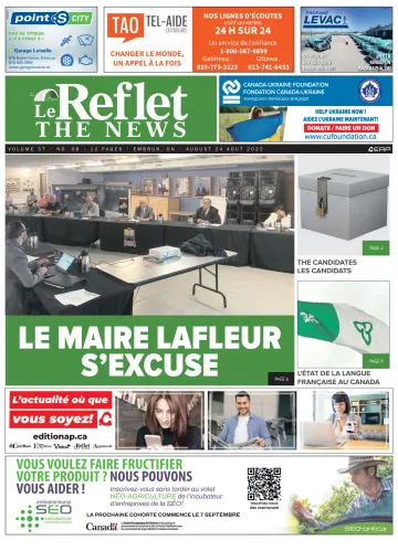 Le Reflet (The News) - 24 Aug 2022