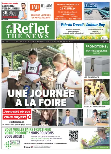 Le Reflet (The News) - 31 Aug 2022