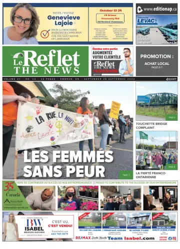 Le Reflet (The News) - 28 Sep 2022