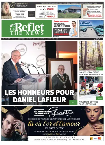 Le Reflet (The News) - 23 Nov 2022
