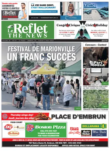 Le Reflet (The News) - 2 Aug 2023