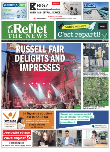 Le Reflet (The News) - 23 Aug 2023