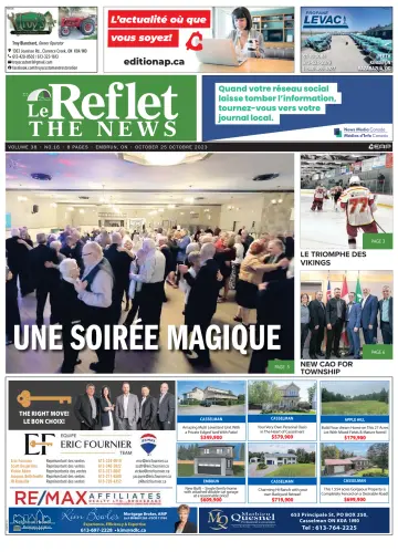 Le Reflet (The News) - 25 Oct 2023