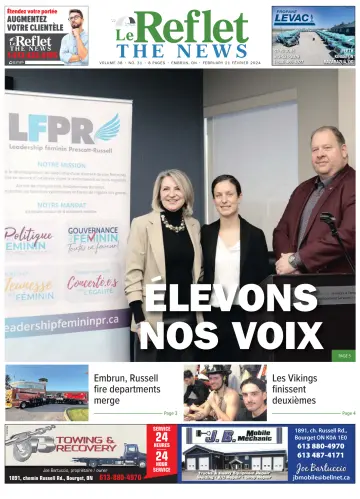 Le Reflet (The News) - 21 Chwef 2024