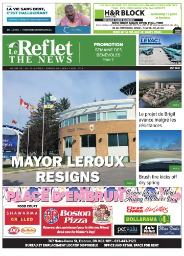Le Reflet (The News) - 03 四月 2024