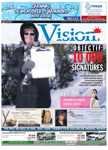 Vision (Canada) - 29 一月 2015