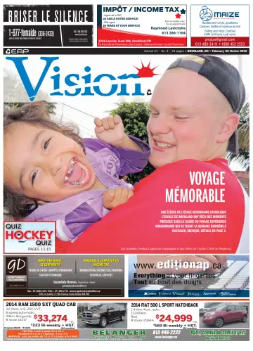 Vision (Canada) - 26 二月 2015