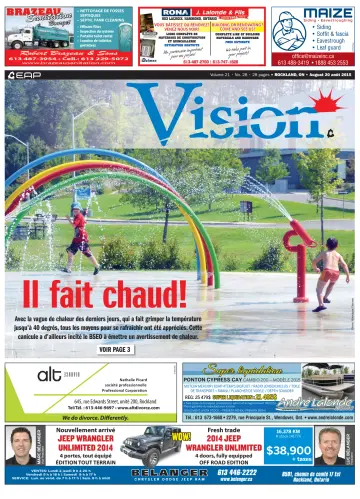 Vision (Canada) - 20 agosto 2015