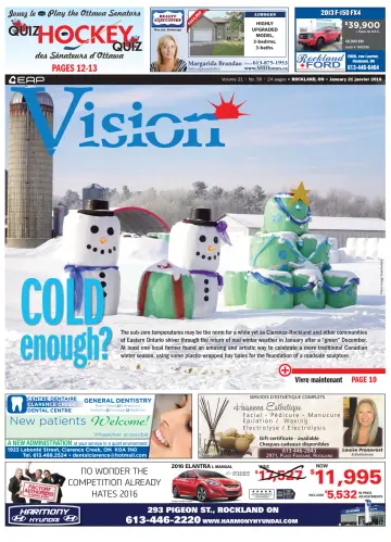 Vision (Canada) - 21 一月 2016