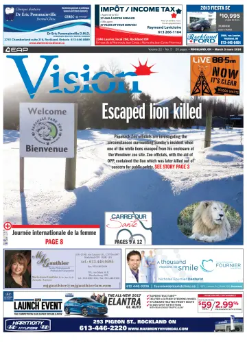 Vision (Canada) - 03 三月 2016