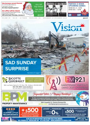 Vision (Canada) - 19 十二月 2019