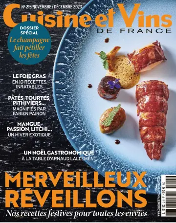 Cuisine et Vins de France - 2 Nov 2023
