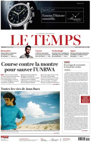 Le Temps - 04 四月 2024