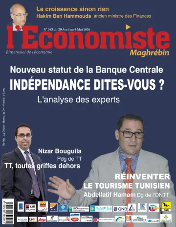 L'Economiste Maghrébin - 20 Apr 2016