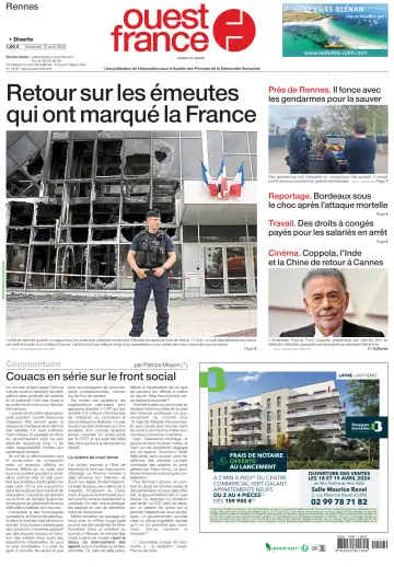 Ouest France (Rennes) - 12 四月 2024