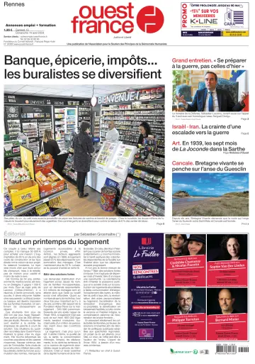 Ouest France (Rennes) - 13 4月 2024