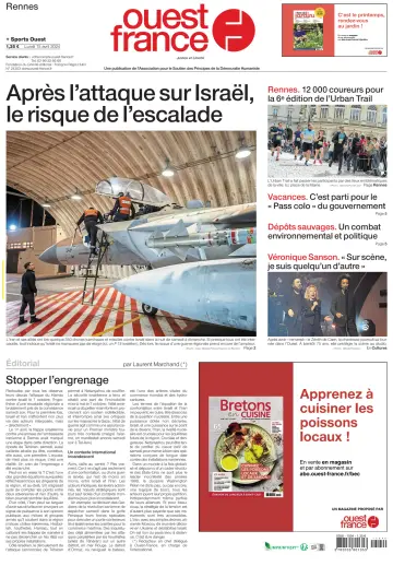 Ouest France (Rennes) - 15 4月 2024